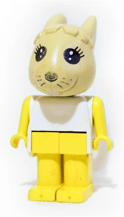 LEGO® Set 198575-3 - Fabuland Figure Bunny 3 - Orzoro Nestlé Promotional polybag