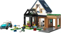 LEGO® Set 60398 - Familienhaus mit Elektroauto