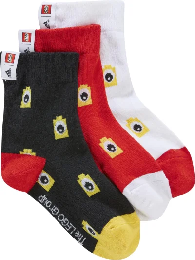 LEGO® Set 5006638 - adidas x LEGO Engineered Crew Socks 3 Pairs