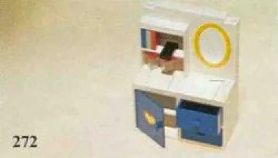 LEGO® Set 272 - Dressing Table with Mirror