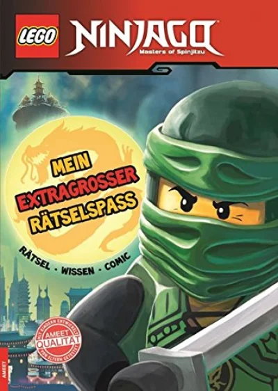 LEGO® Set 9783960800750 - Ninjago: Mein Extragrosser Rätselspass