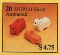 LEGO® Set 20-2 - Farm Animals