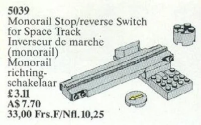 LEGO® Set 5039 - Monorail Stop / Reverse Switch