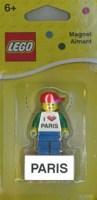 LEGO® Set 850760 - I Love Paris Magnet [Male]