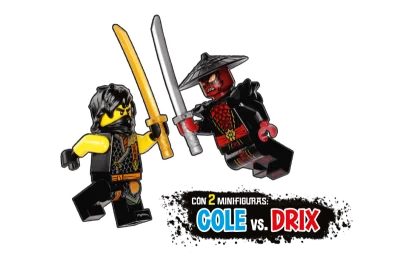 LEGO® Set 112504 - Cole vs. Drix