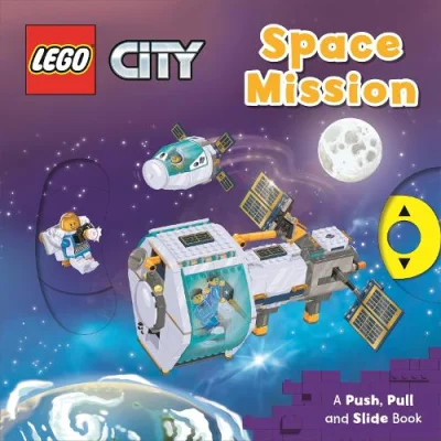 LEGO® Set 9781529088526 - City: Space Mission: A Push, Pull and Slide Book