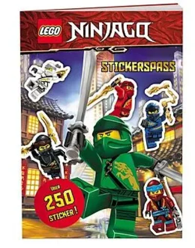 LEGO® Set 9783960806295 - Ninjago: Stickerspass