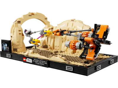 LEGO® Set 75380 - Podrennen in Mos Espa – Diorama