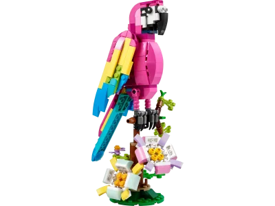 LEGO® Set 31144 - Exotischer pinkfarbener Papagei
