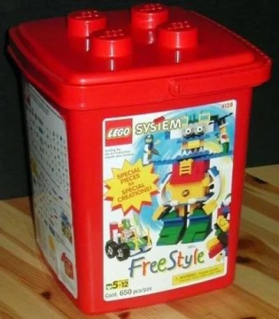 LEGO® Set 4128 - XL Freestyle Bucket