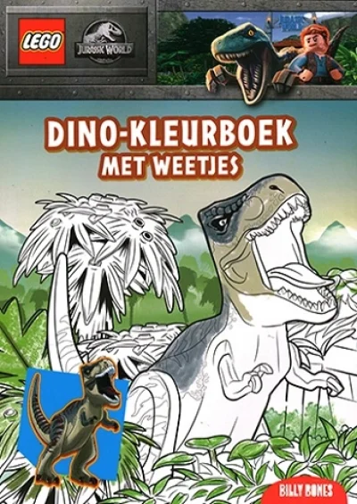 LEGO® Set 8710823007354 - Jurassic World: Dino-Kleurboek met Weetjes