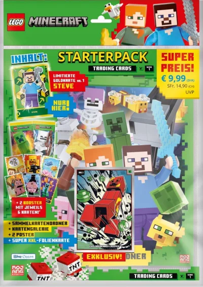 LEGO® Set 702350 - Minecraft Trading Cards Series 1 - Starterpack (German Version)