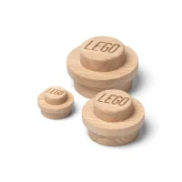 LEGO® Set 5007114 - Wooden Wall Hanger Set (Light Oak)