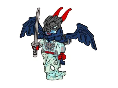 LEGO® Set 892509 - Spectral Dragonian Warrior