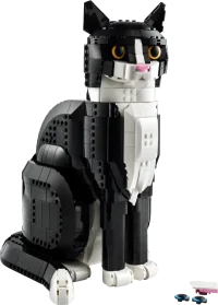 LEGO® Set 21349 - Schwarz-weiße Katze