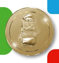 LEGO® Set 5006396 - Limited Edition Super Mario Gold Coin