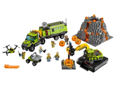 LEGO® Set 60124 - Volcano Exploration Base