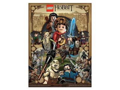 LEGO® Set 5003573 - The Hobbit Poster