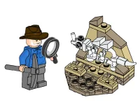 LEGO® Set 122334 - Alan Grant and Dino Skeleton