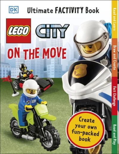 LEGO® Set 9780241483824 - City: On The Move: Ultimate Factivity Book