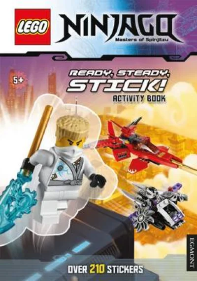 LEGO® Set 9781405276009 - Ninjago: Ready, Steady, Stick: Activity Book