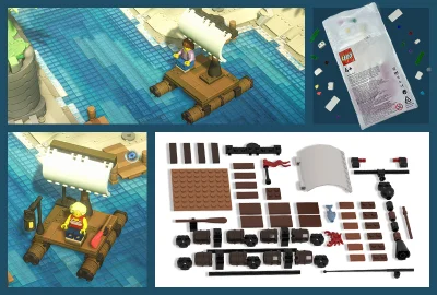 LEGO® Set EG00013 - Caribbean Raft