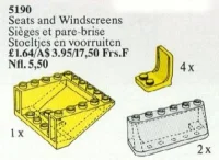 LEGO® Set 5190 - Seats and Windscreens