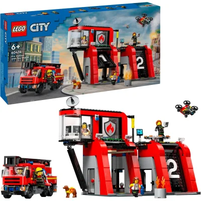 LEGO® Set 60414 - Fire Station with Fire Truck