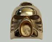 LEGO® Set GOLDBIONICLEMASK - 14 Karat Gold Golden Kanohi Hau Mask