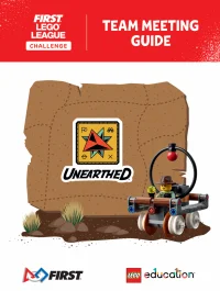 LEGO® Set FLL2025-4 - UNEARTHED Team Meeting Guide (FLL Challenge)
