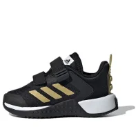 LEGO® Set FY8442 - adidas Sport x LEGO (Black Gold Metallic) - Infant Shoes