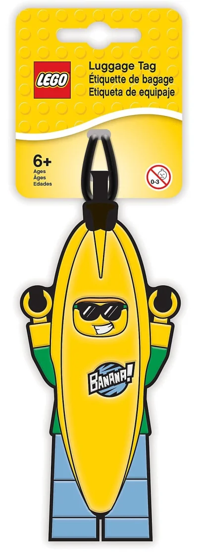 LEGO® Set 5005580 - Luggage Tag (Banana Guy)