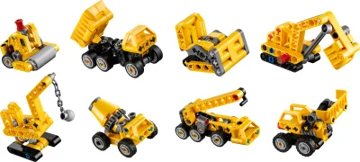 LEGO® Set 42233-9 - Mighty Machines Series 1  - Complete - All Sets