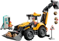 LEGO® Set 60480 - Yellow Backhoe Loader
