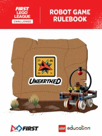 LEGO® Set FLL2025-3 - UNEARTHED Robot Game Rulebook (FLL Challenge)