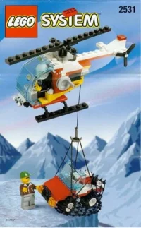 LEGO® Set 2531 - Rescue Helicopter and Jeep